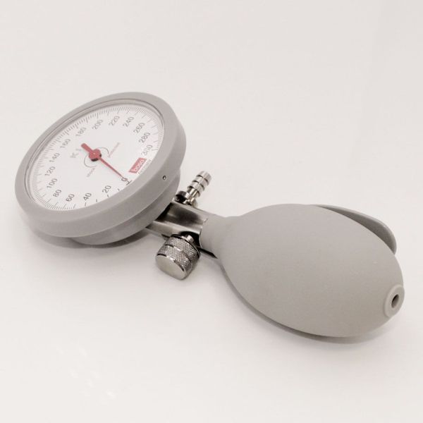 Manometer allein, mit Ball für K-Modell I Blutdruckmessgerät Ø 60 mm