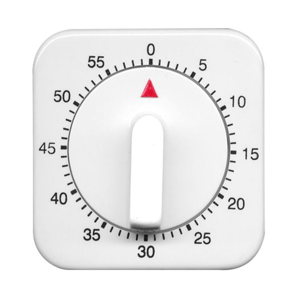 Laborwecker weiß 60 Min. 0
