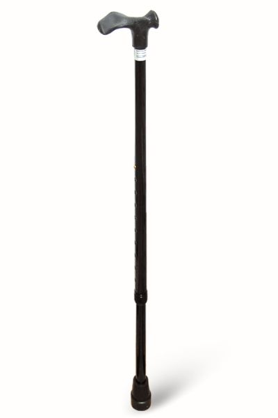 anat. Gehstock schwarz, rechts