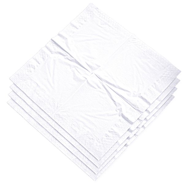 Servietten Typ Dental, weiß