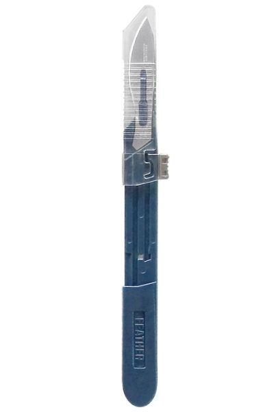 Sicherheits-Einmal-Skalpelle FEATHER Safeshield Fig. 24 steril (10 Stck.)
