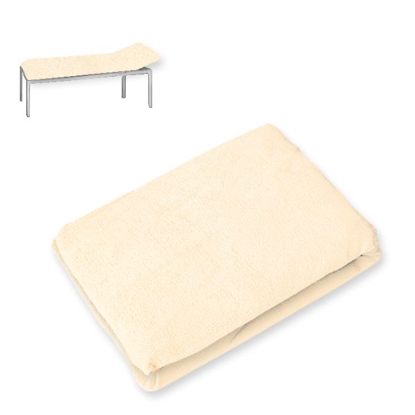 Liegenbezug Frottee natur, 65 x 195 cm