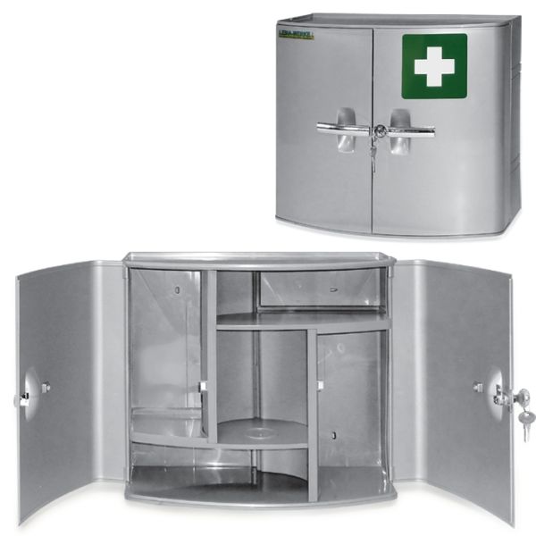 Verbandschrank Kunststoff 2-türig, 38