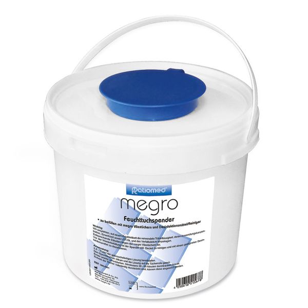 megroWIPES Spendereimer 5 Ltr., unbefüllt