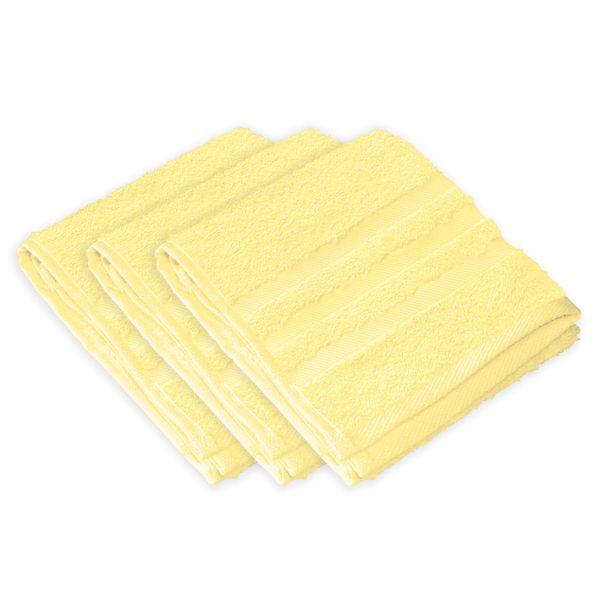 Gästetücher vanille, 30 x 50 cm (3 Stck.)