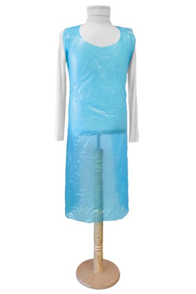 Einmal-Schürzen blau 80 x 125 cm x 0