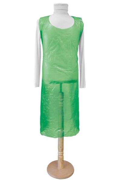 Einmal-Schürzen grün 80 x 125 cm x 0