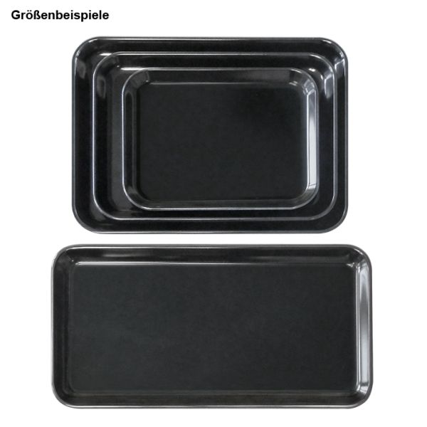 Instrumententablett 190 x 150 x 17 mm, flach