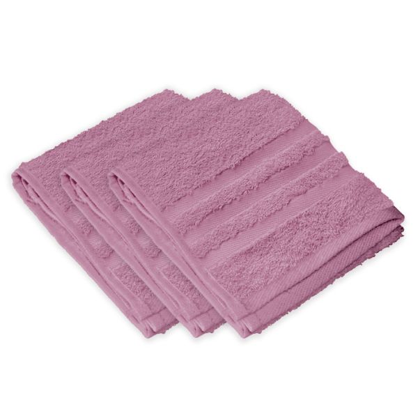 Gästetücher altrosa, 30 x 50 cm (3 Stck.)