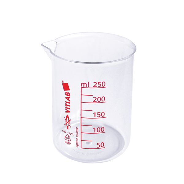 Griffinbecher, PMP, gedruckte rote Skala