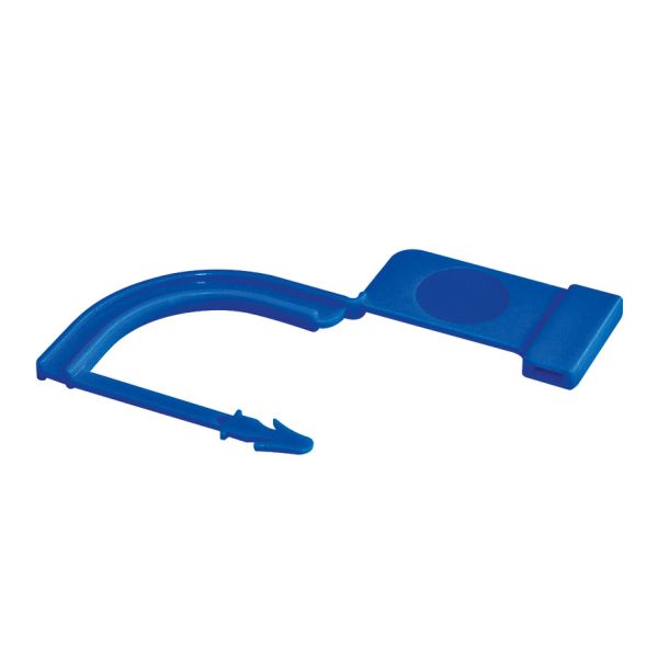 Verschlusssiegel ohne Indikator, dunkelblau