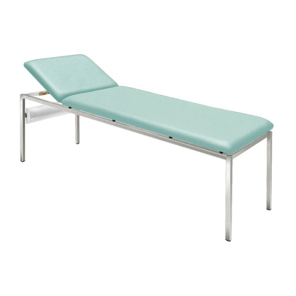 Untersuchungsliege ratiomed pastellmint, verchromt