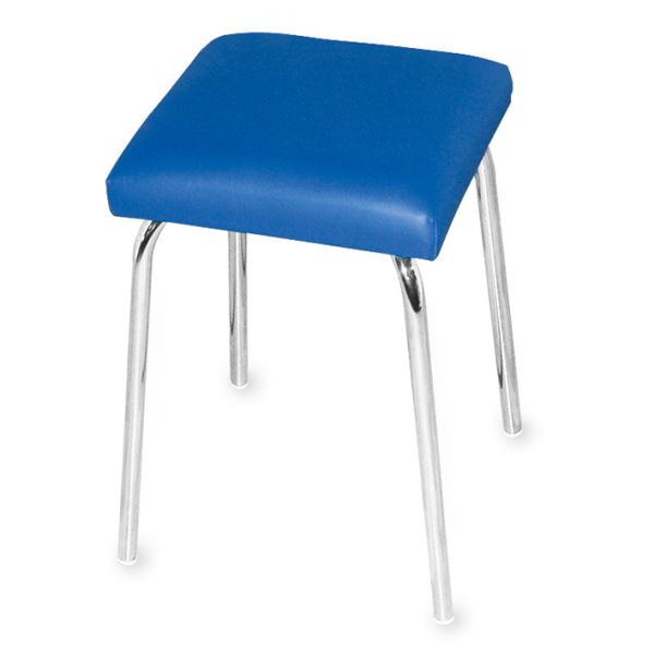 Stapelhocker ratiomed mit viereckigem Polstersitz delft