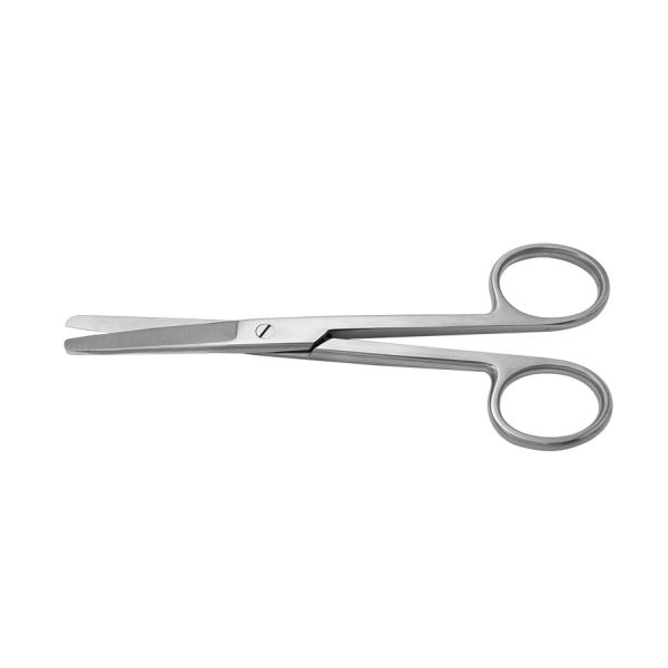 chir. Schere gerade, stumpf/stumpf 14