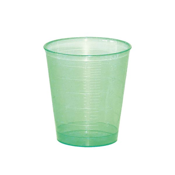 Medizinbecher ratiomed grün 0