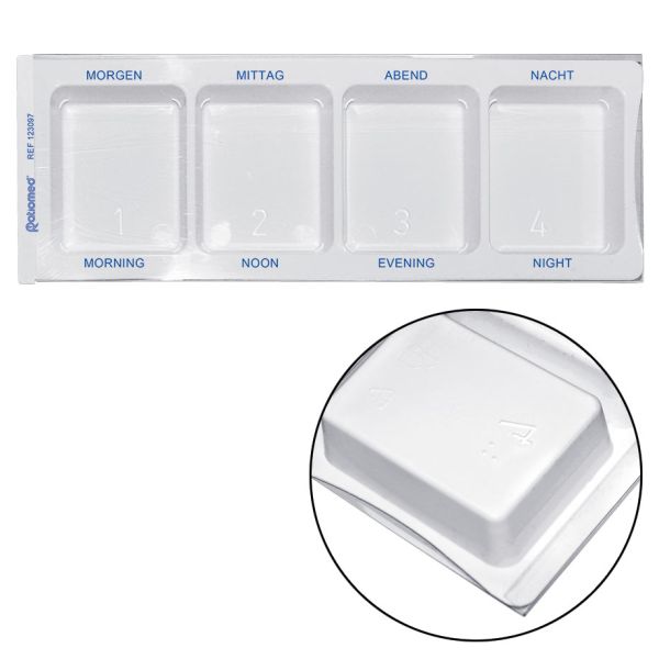 Medikamentendispenser ratiomed XL ''Spezial'' weiß