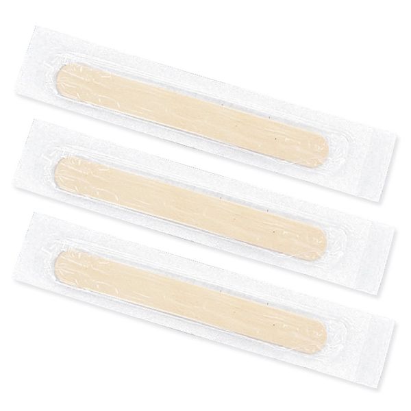 Mundspatel aus Holz steril (50 Stck.) -neue Ausführung-