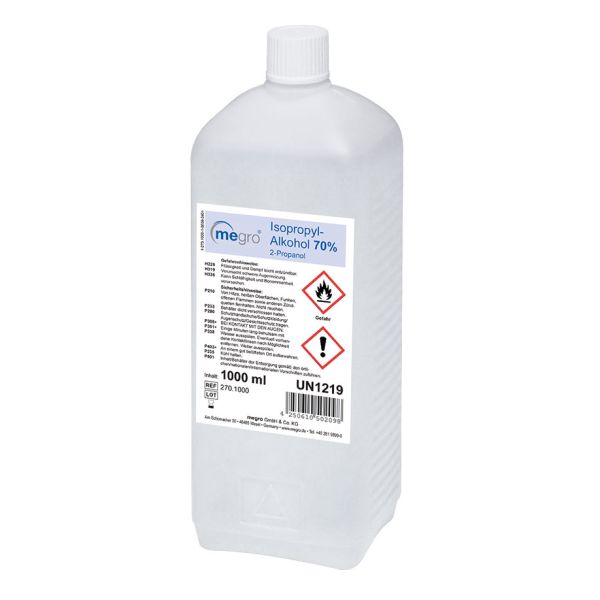 Isopropyl-Alkohol 70 % 1 Ltr. Lösemittel