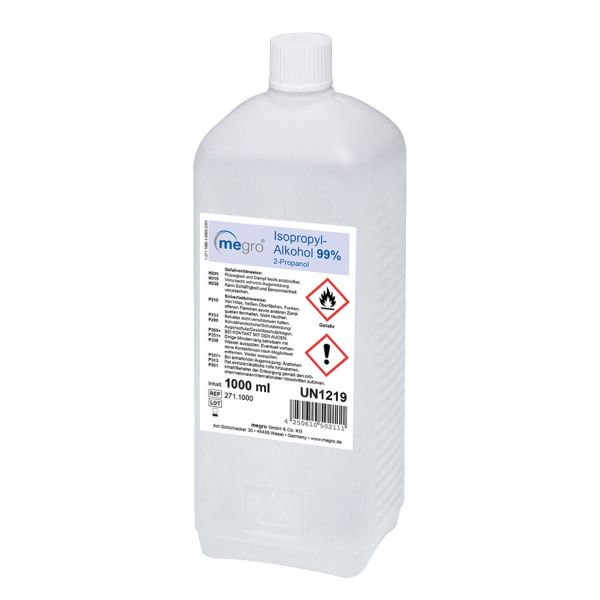 Isopropyl-Alkohol 99 % 1 Ltr. Lösemittel