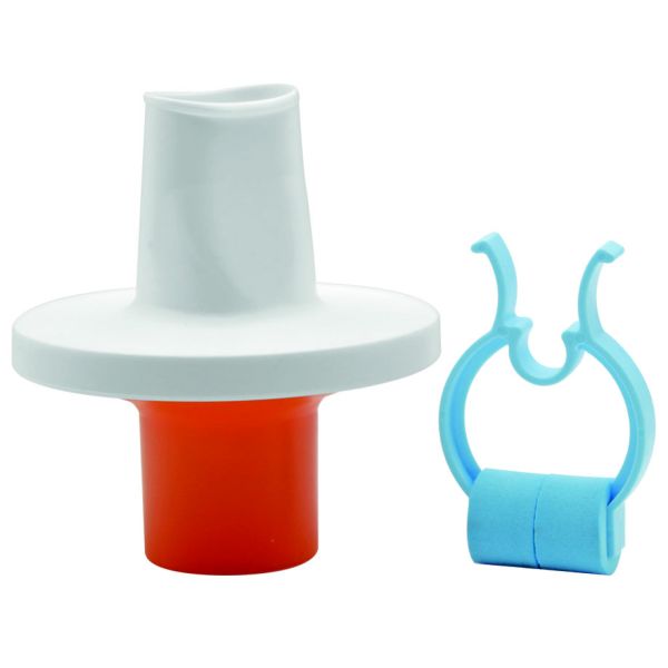 MADA 83 Bakterien- und Virenfilter orange mit Schaumstoff-Nasenklemme