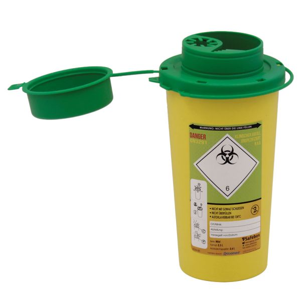 Kanülenabwurfbehälter ratiomed Safe-Box REC 0