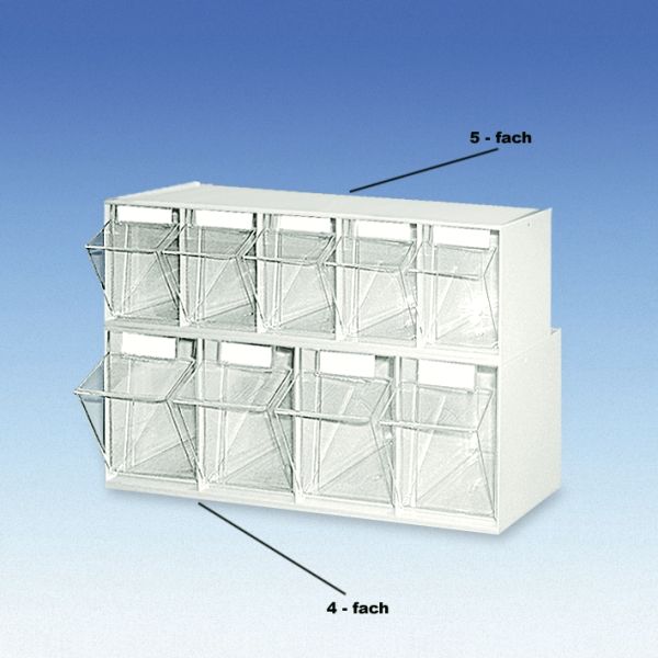 Spritzen- und Kanülenspender 4-fach weiß