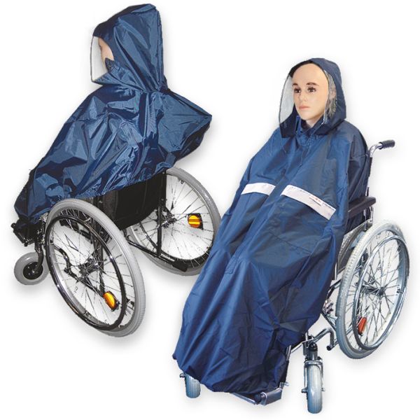 Regencape marineblau für Erwachsene Universalgröße