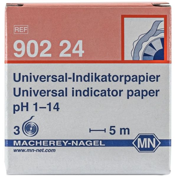 Universal-Indikatorpapier pH 1-14 (Nachfüllpackung à 3 Rollen)