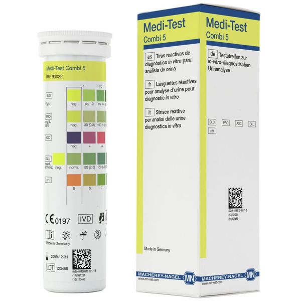 Medi-Test Combi 5 Harnteststreifen (100 T.)