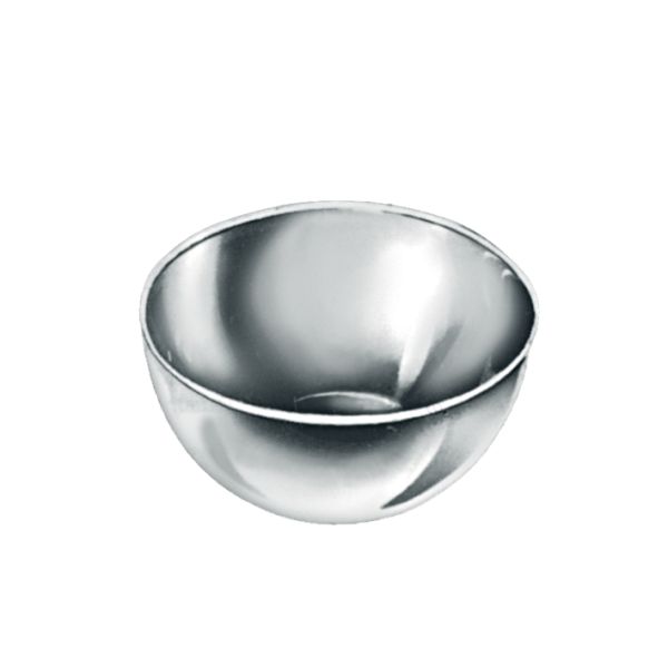 Metallschale, rund, 61 x 30 mm