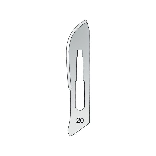 Einmal-Skalpellklingen martin Fig. 20 steril (100 Stck.)