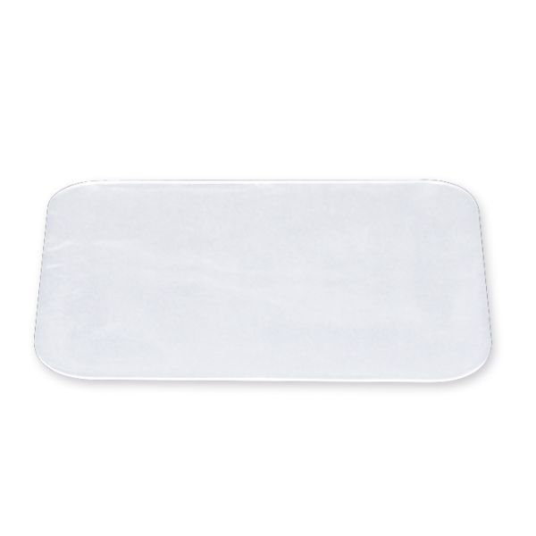 Fußauflage/Matte Vinyl, klar 560 x 400 x 2 mm