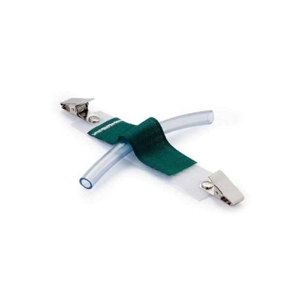 Universal-Schlauchhalter ratiomed OP-FIX DuoClip grün/weiß