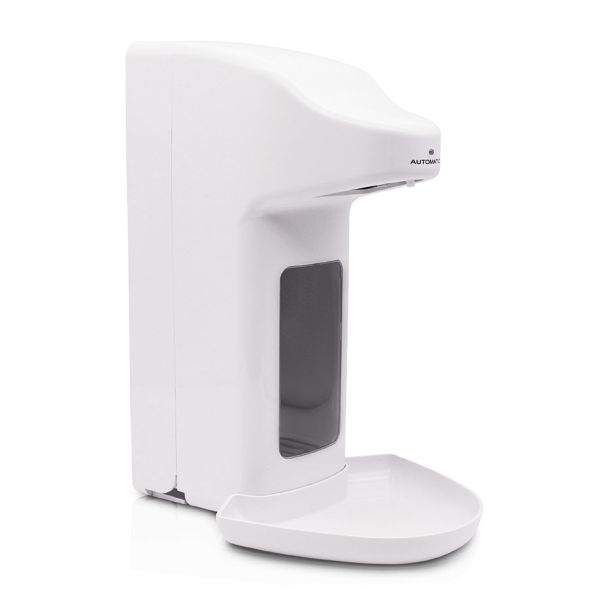 Automatischer Desinfektionsmittelspender ratiomed ''touchless'' 1000 ml weiß