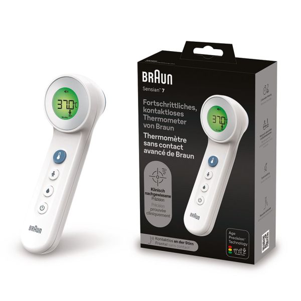 BRAUN Stirnthermometer BNT400WE berührungsfrei