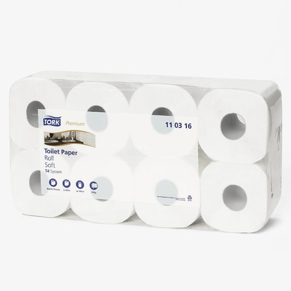 Tork Premium Toilettenpapier, 3-lagig, Toilet Soft