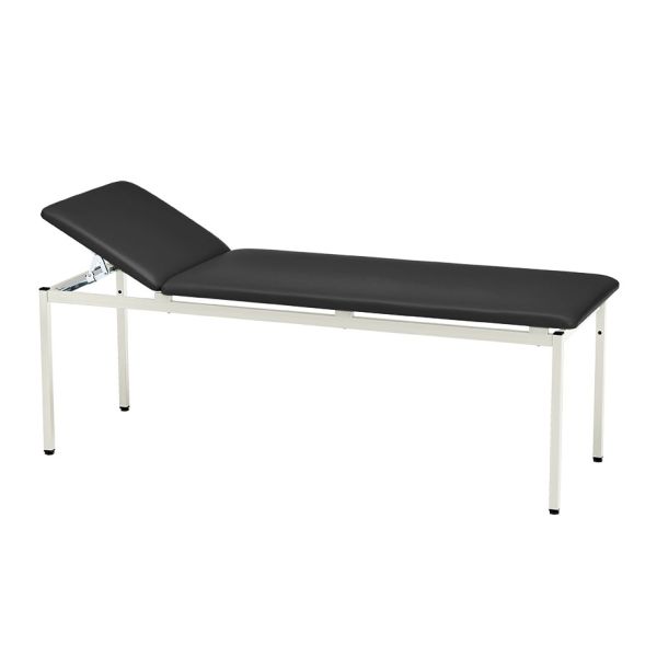 Untersuchungsliege classic schwarz, grauweiß lackiert