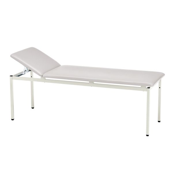 Untersuchungsliege classic silbergrau, grauweiß lackiert