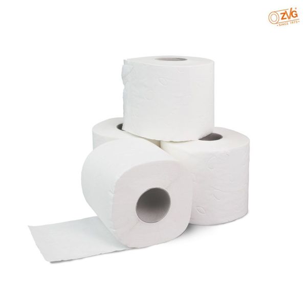 Toilettenpapier 3-lagig, hochweiß, (8 x 8 Rl.)