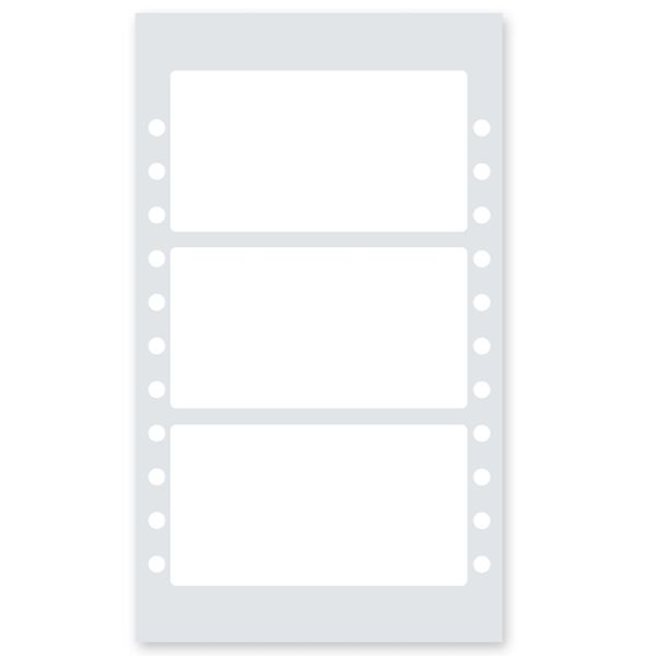 Adressfeldaufkleber blanko (3000 Stck.) 0