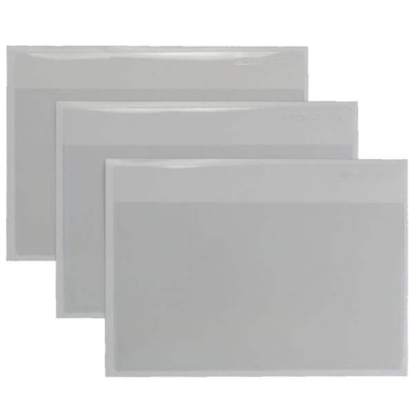 Einstecktaschen DIN A5 quer, selbstklebend (100 Stck.)