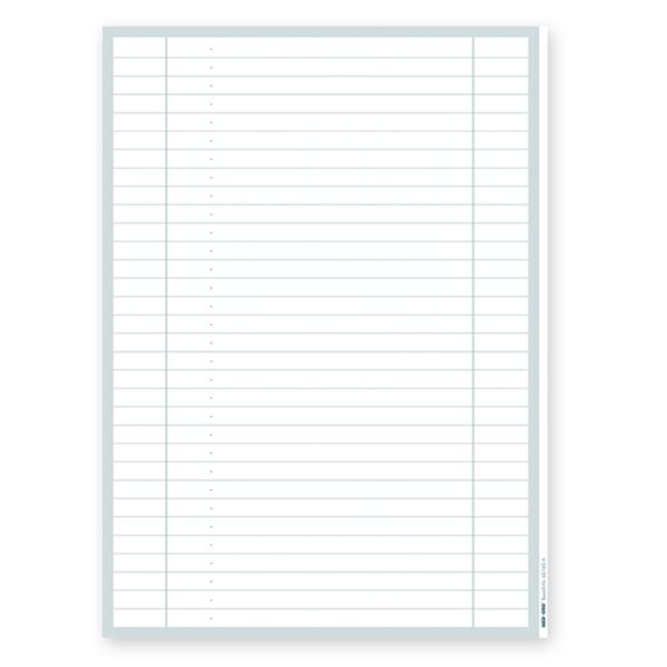 Einlegeblatt DIN A4 für alle Fachgruppen (500 Stck.)