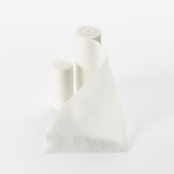 miro-mull glatt Mullbinden weiß, 4 m x 10 cm (20 Stck.)