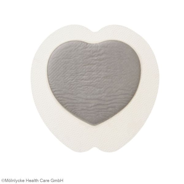 Mepilex Border Sacrum Ag Schaumverband steril