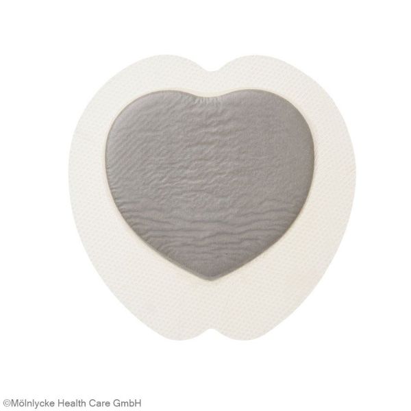 Mepilex Border Sacrum Ag Schaumverband steril