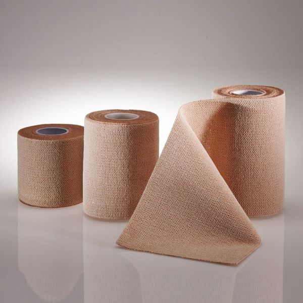 ELASTUS lan/haft Kurzzugbinden hautfarben