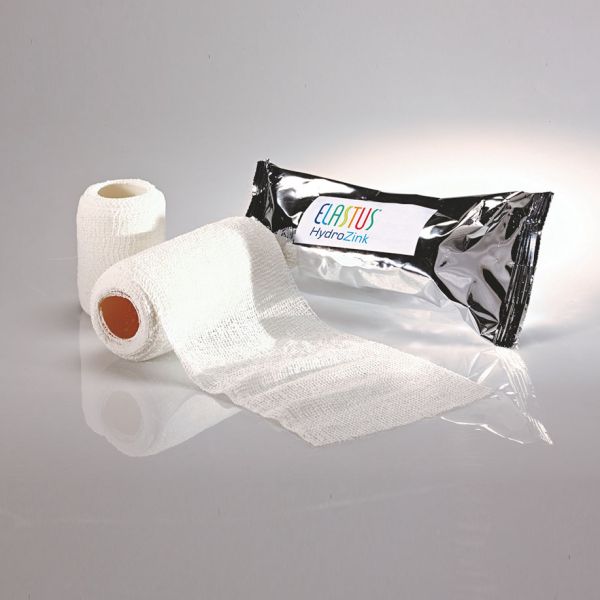 ELASTUS-HydroZink Stütz- und Entlastungsbinden 6 cm x 5 m (10 Stck.)