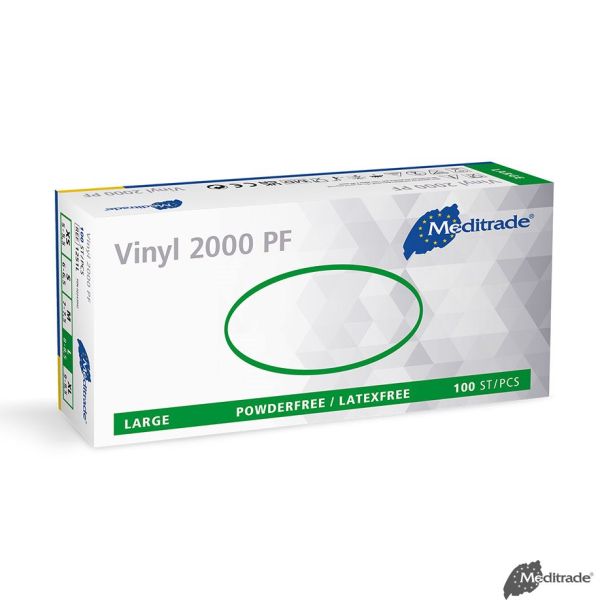 Vinyl 2000 U.-Handschuhe Vinyl, PF