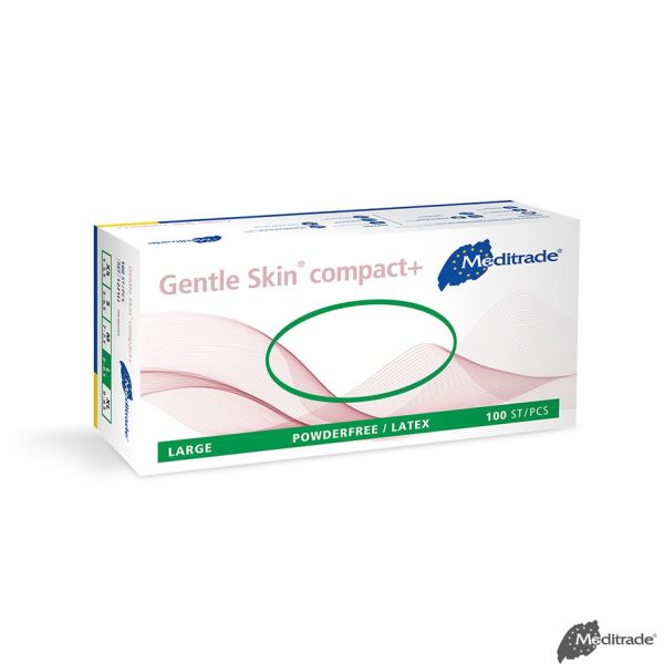 Gentle Skin compact+ U.-Handschuhe Latex PF