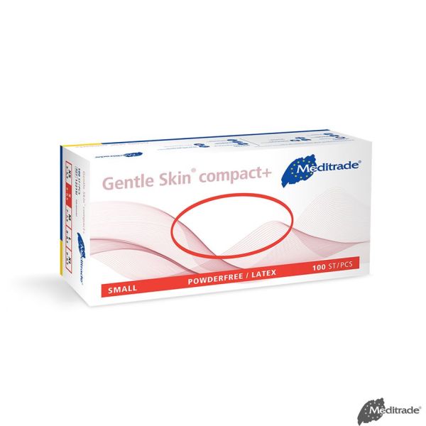 Gentle Skin compact+ U.-Handschuhe Latex PF